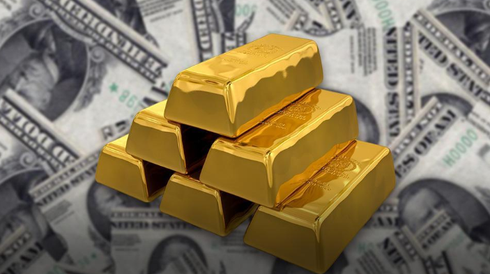 澳汇ausforex平台：美国经济数据拖累美债收益率，金价三连阳逼近逾两个月高位(1)